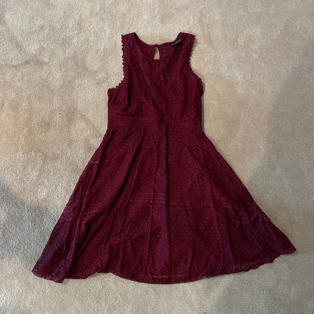 Red Lace Dress